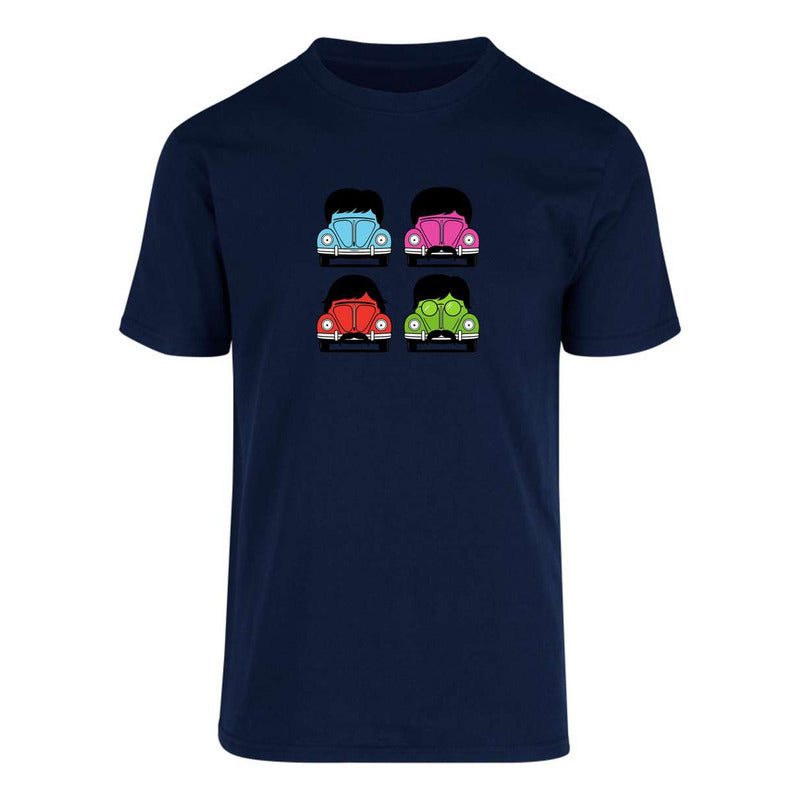 Playera "The Beatles" con Vochos Retro - Hombre