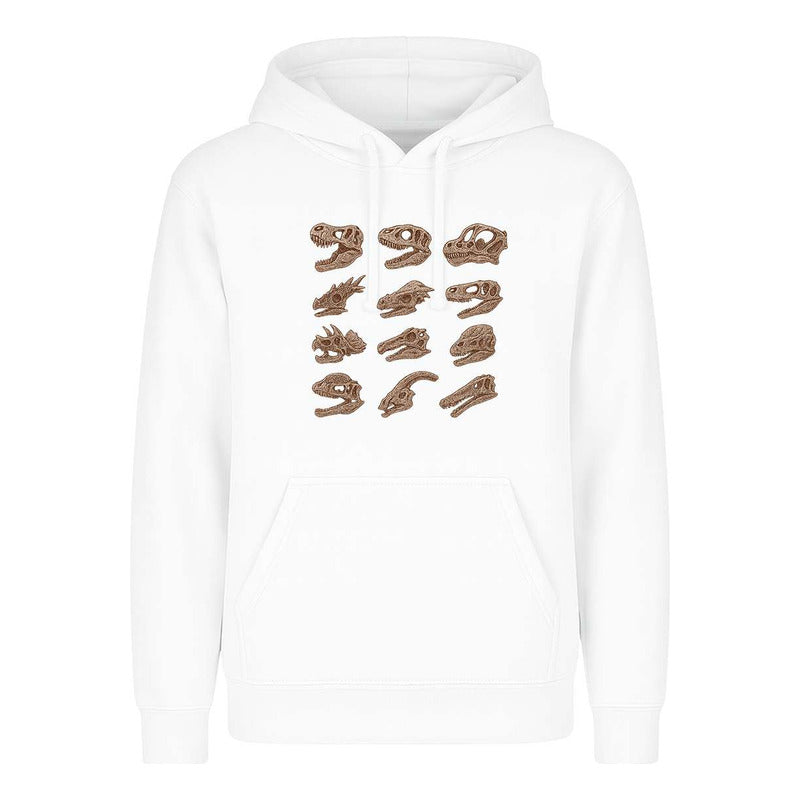 Sudadera Cráneos De Dinosaurio Fósil Museo Ciencia Infantil