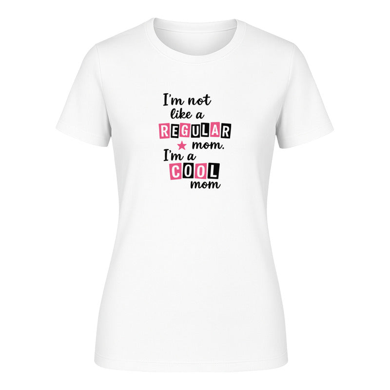 Playera "Cool Mom" Frase Divertida - Dama