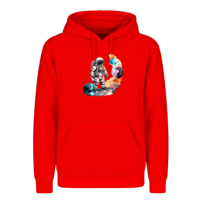 Sudadera Astronauta Acuarela Planetas Espacio Sci-fi Unisex