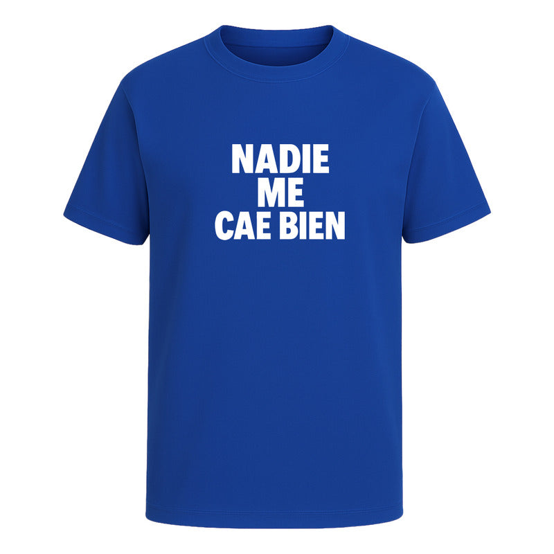 Playera "Nadie Me Cae Bien" - Hombre