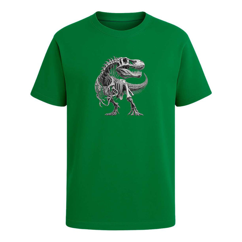 Playera "T-rex Esqueleto Fósil" - Infantil