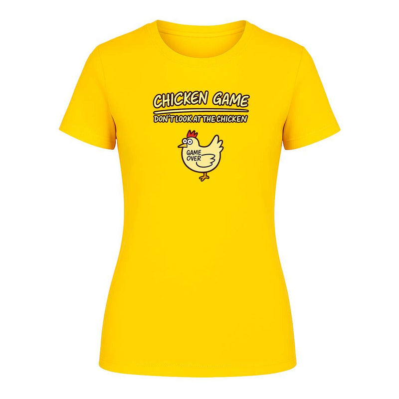 Playera "Chicken Game" Pollo Game Over - Dama