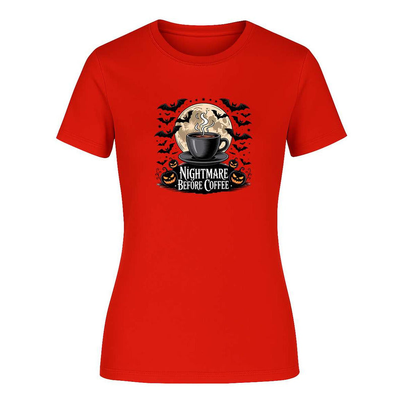 Playera "Nightmare Before Coffee" - Dama