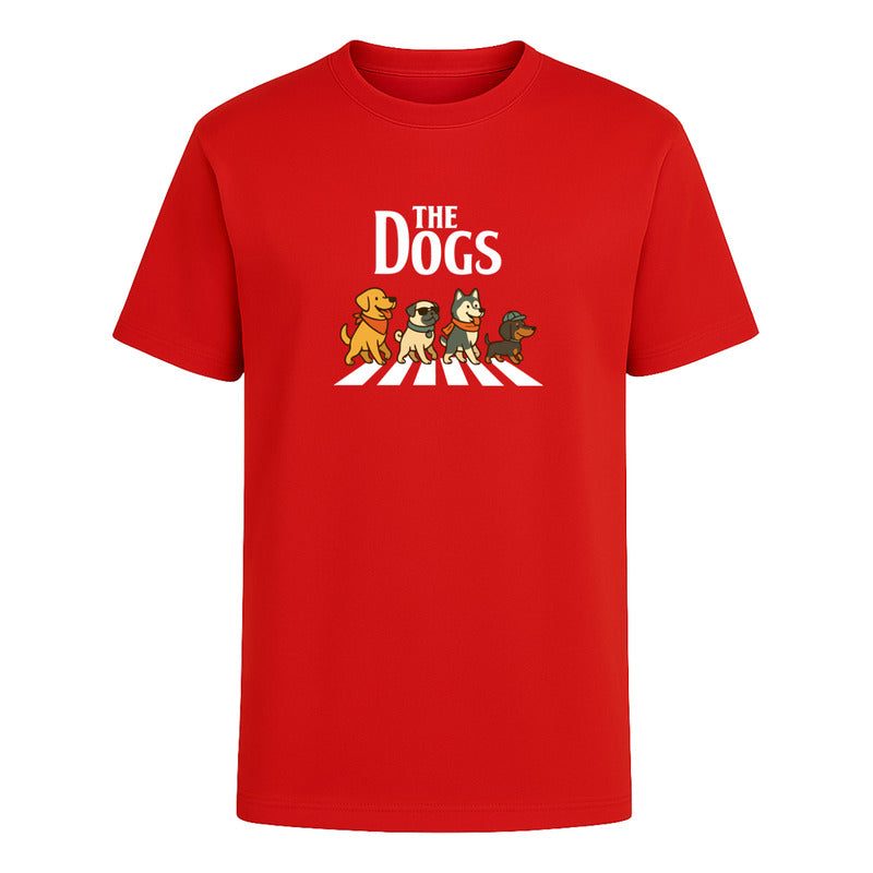 Playera The Dogs Unisex Parodia Estilo The Beatles Humor