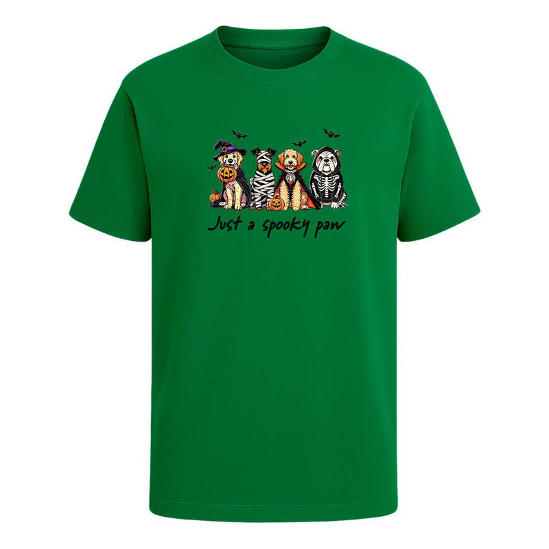 Playera Perros Halloween Unisex Squad Espeluznante Disfraz