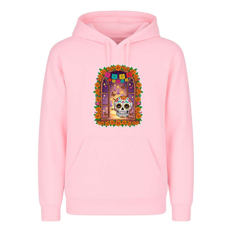 Sudadera Calavera Día De Muertos Ofrenda Tradicional México
