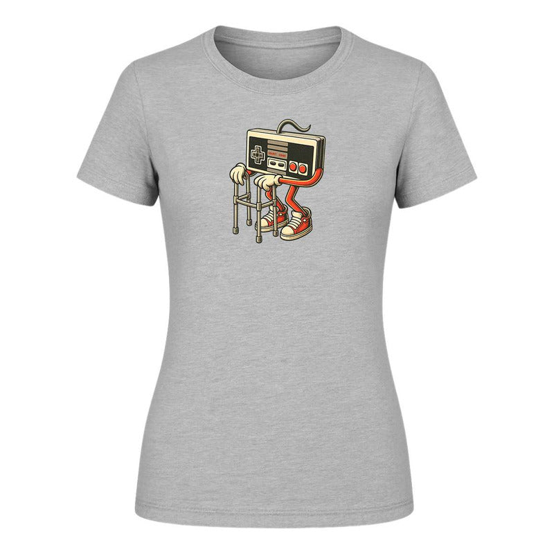 Playera "Gamer Vintage" Control Clásico - Dama