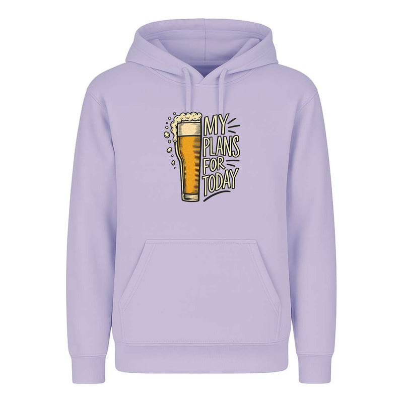 Sudadera My Plans For Today Cerveza Fiesta Humor Unisex