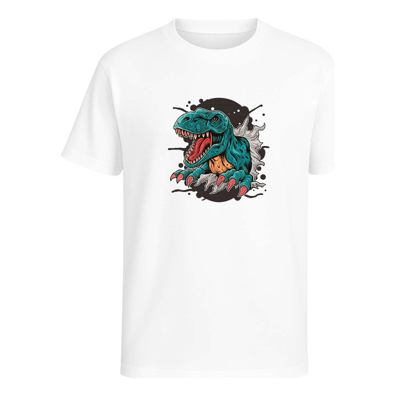 Playera "T-rex Rasgando Pared" - Infantil