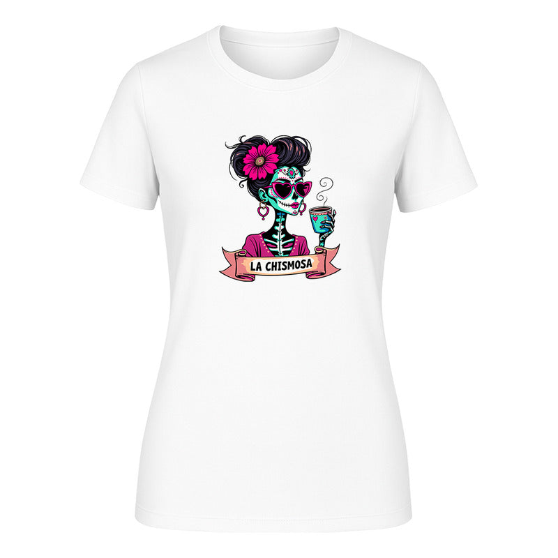 Playera "La Chismosa" Catrina Mexicana - Dama