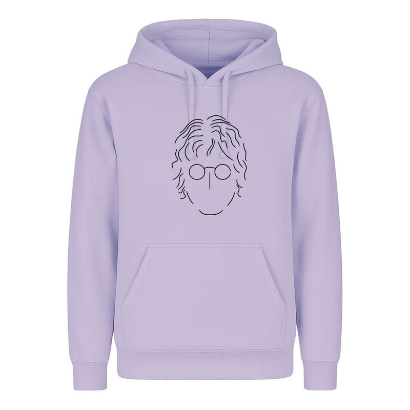 Sudadera John Lennon Beatles Minimal Lentes Redondos Unisex