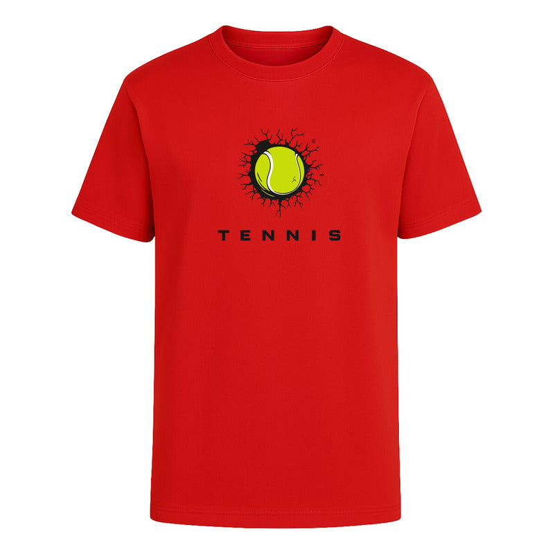 Playera "Tenis Pelota Impactando" - Hombre