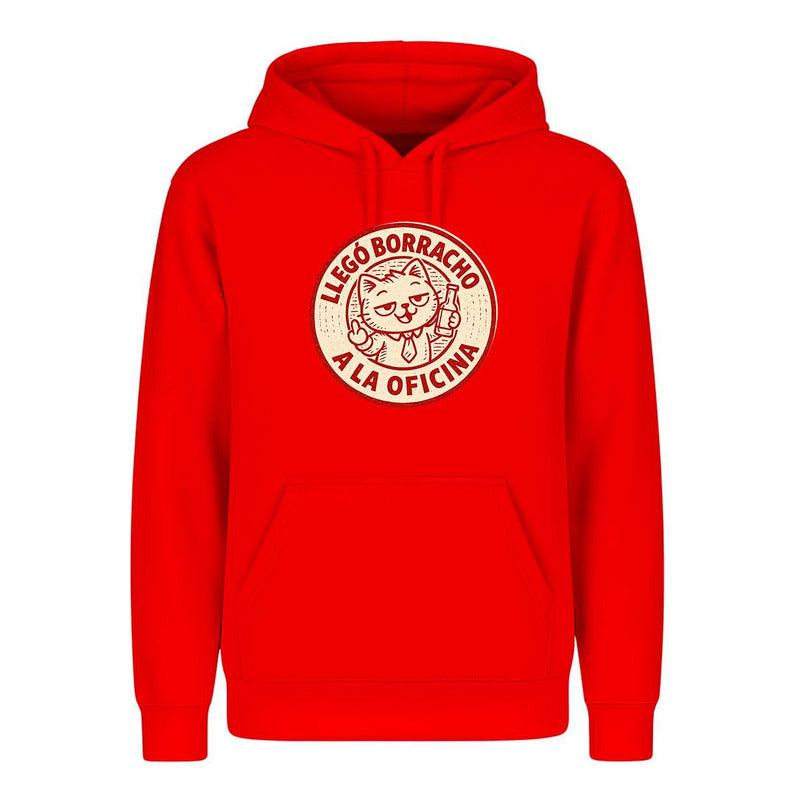 Sudadera Llegó Borracho A La Oficina Frase Broma Meme Unisex