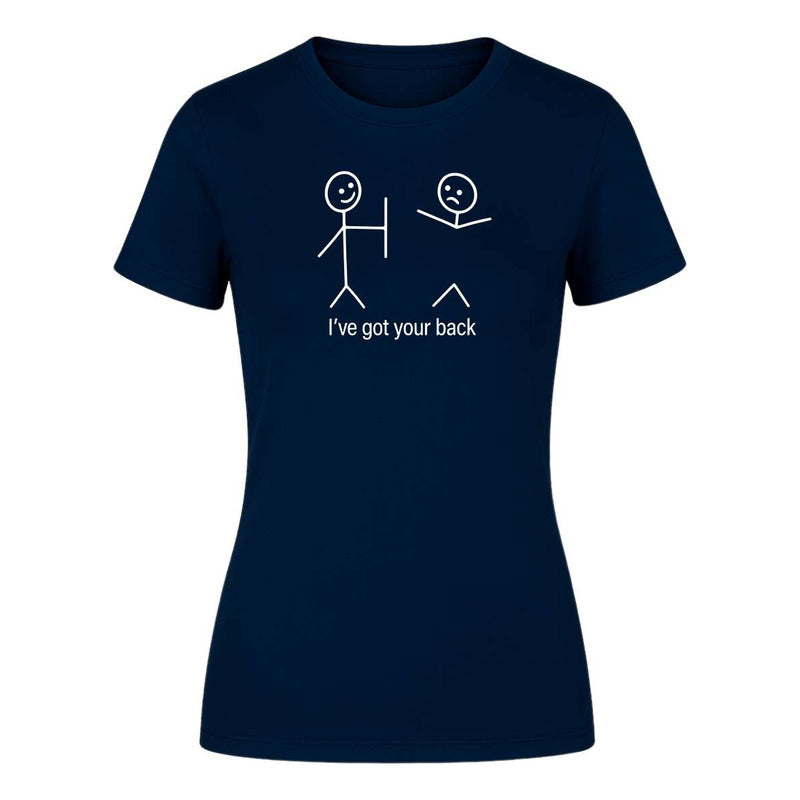 Playera "I've Got Your Back" Frase Broma - Dama