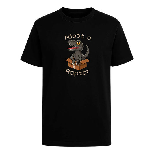 Playera Unisex Adopt A Raptor Divertida Dinosaurios Regalo