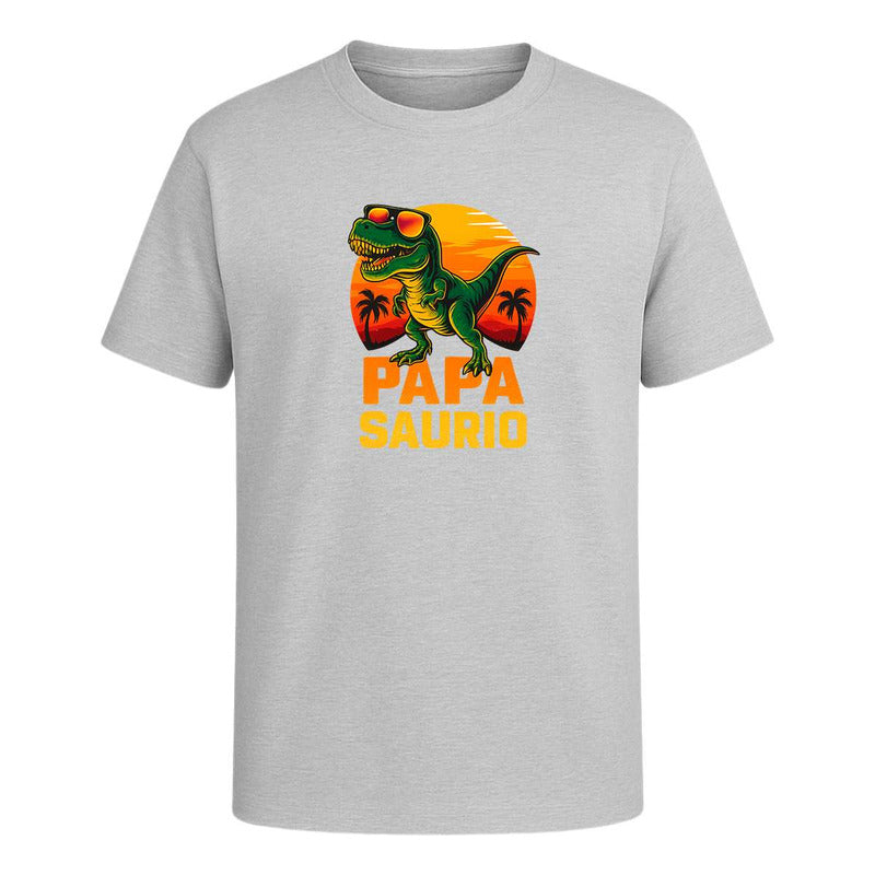 Playera Papá Saurio Dinosaurio Cool Regalo Papá Fans Unisex