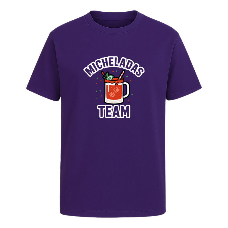 Playera Micheladas Team Unisex Bar, Antro Y Amigos
