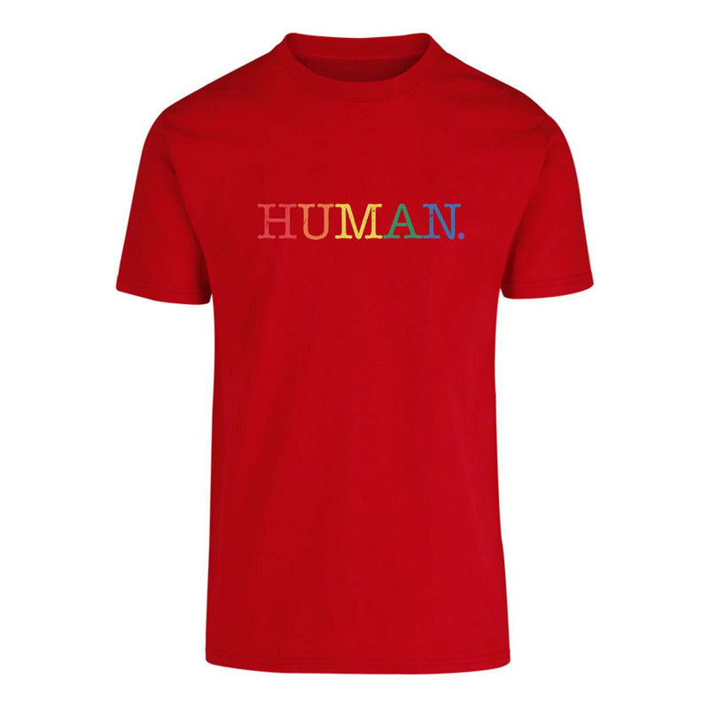 Playera Lgbt+ Orgullo Gay Human Unisex