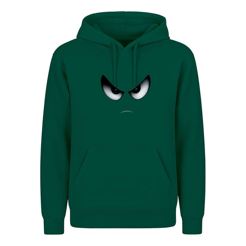 Sudadera Cara Enojada Ojos Enfadados Broma Divertida Unisex