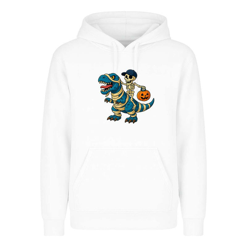 Sudadera Dinosaurio Momia Con Esqueleto Halloween Unisex