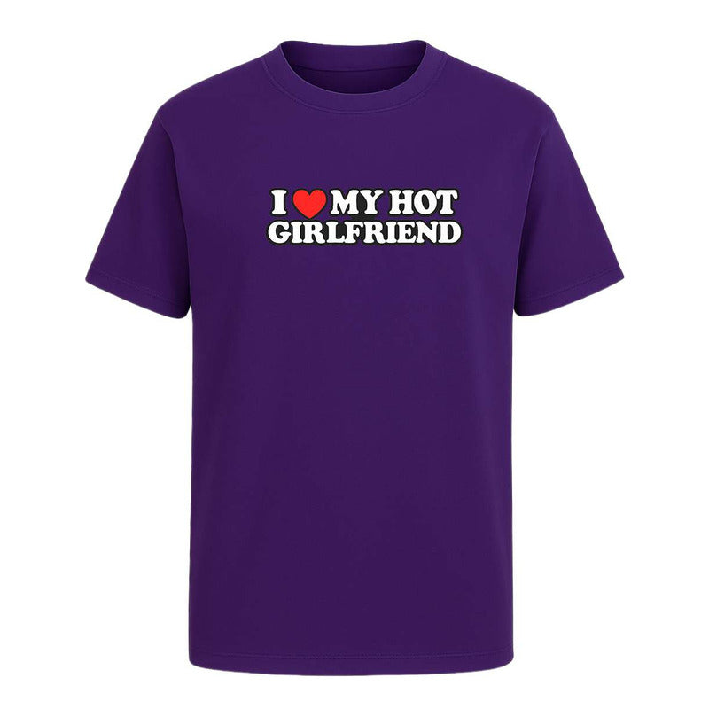 Playera "I Love My Hot Girlfriend" - Infantil
