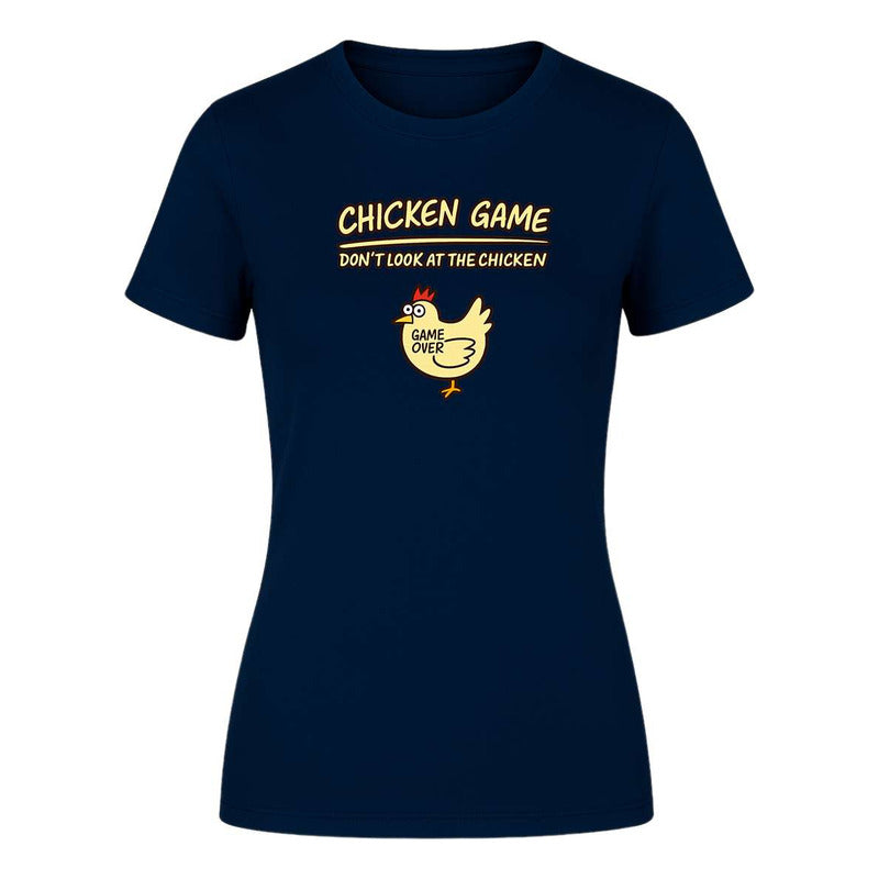Playera "Chicken Game" Pollo Game Over - Dama