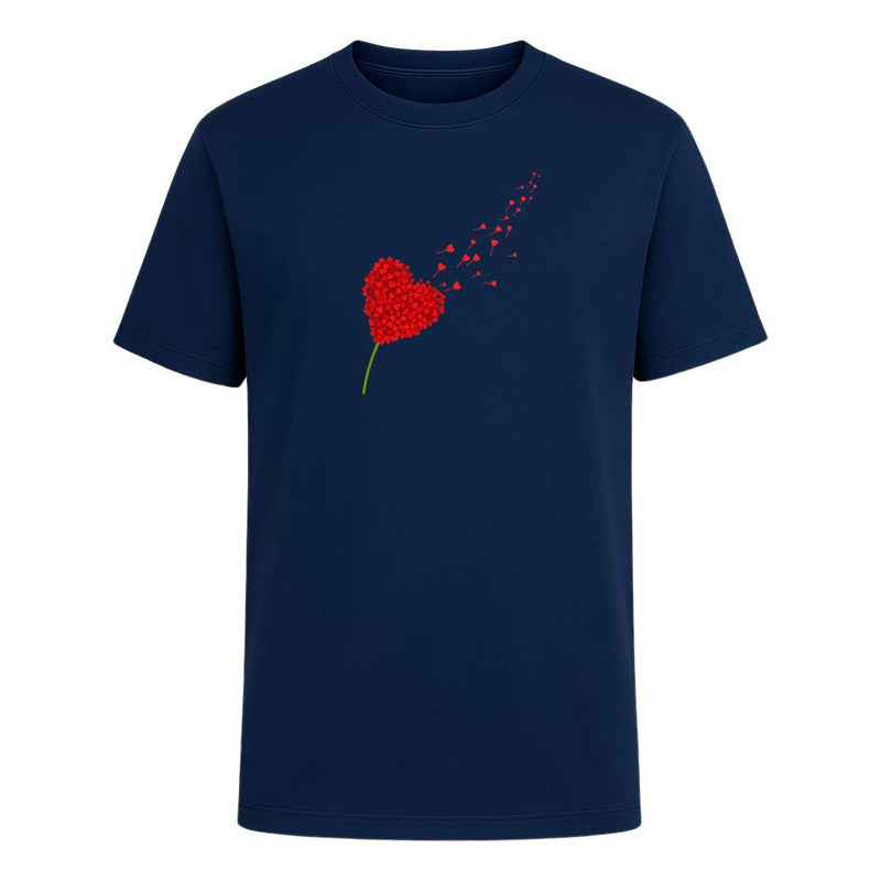 Playera "Corazón Flor de Pétalos" - Infantil