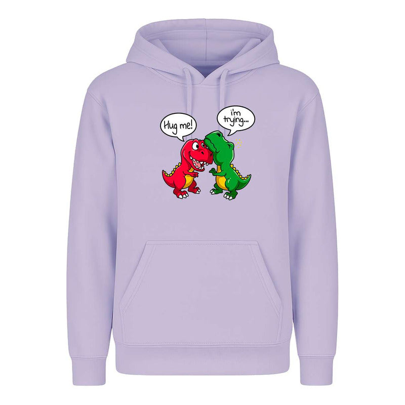 Sudadera Dinosaurios Hug Me! Divertida Humor Regalo Unisex