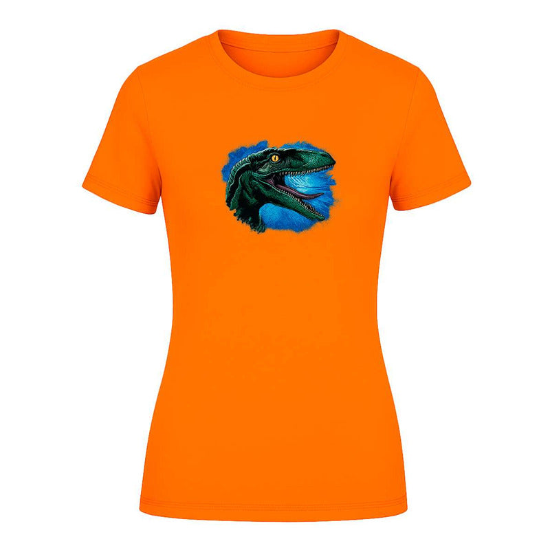 Playera "Velociraptor Realista" Geek - Dama