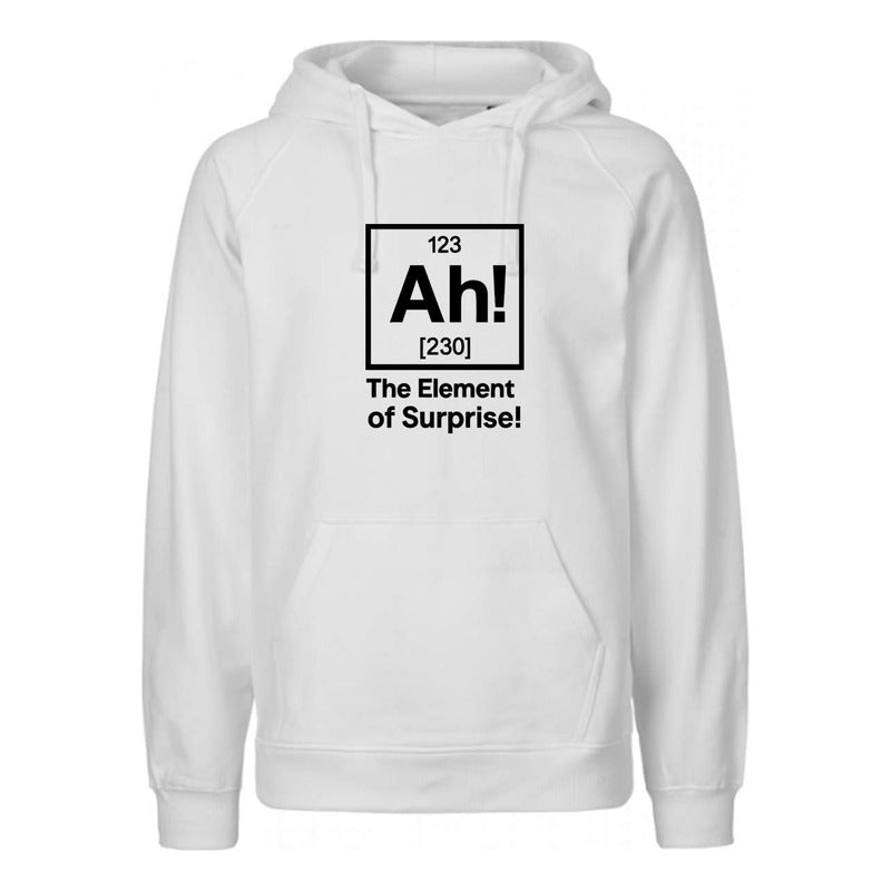 Sudadera Ah! Element Of Surprise Diseño Geek Nerd Divertido