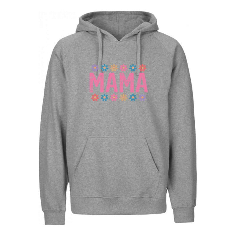 Sudadera Mama Unisex Con Flores  Regalo Día De Las Madres