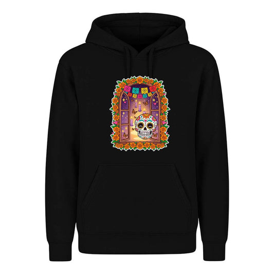 Sudadera Calavera Día De Muertos Ofrenda Tradicional México