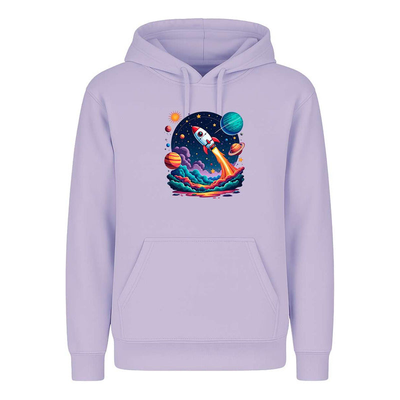 Sudadera Cohete Y Planetas Galaxia Sistema Solar Infantil