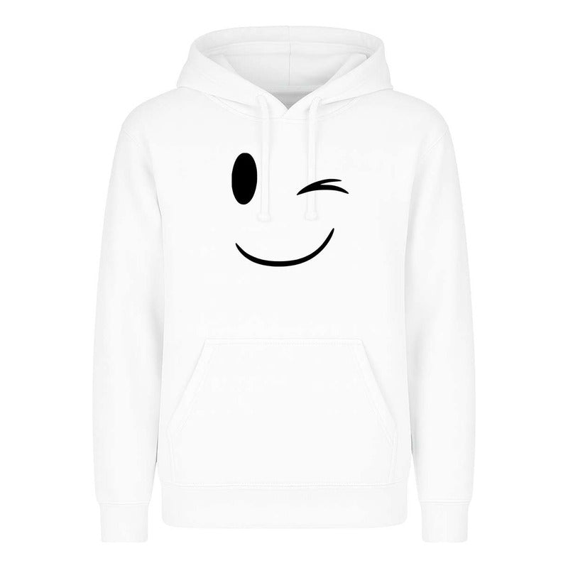 Sudadera Emoji Guiñando Ojo Divertida Fiesta Regalo Infantil