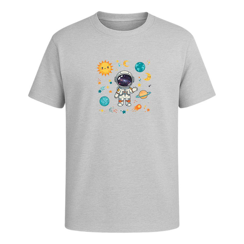 Playera "Astronauta Kawaii" Sistema Solar - Infantil