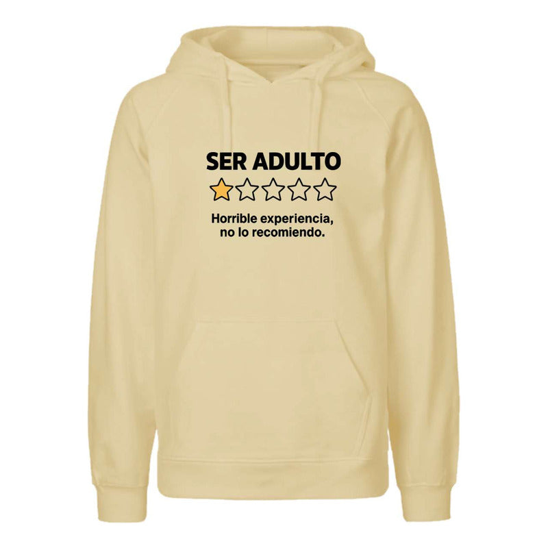 Sudadera Ser Adulto 1 Estrella Graciosa Divertida Unisex