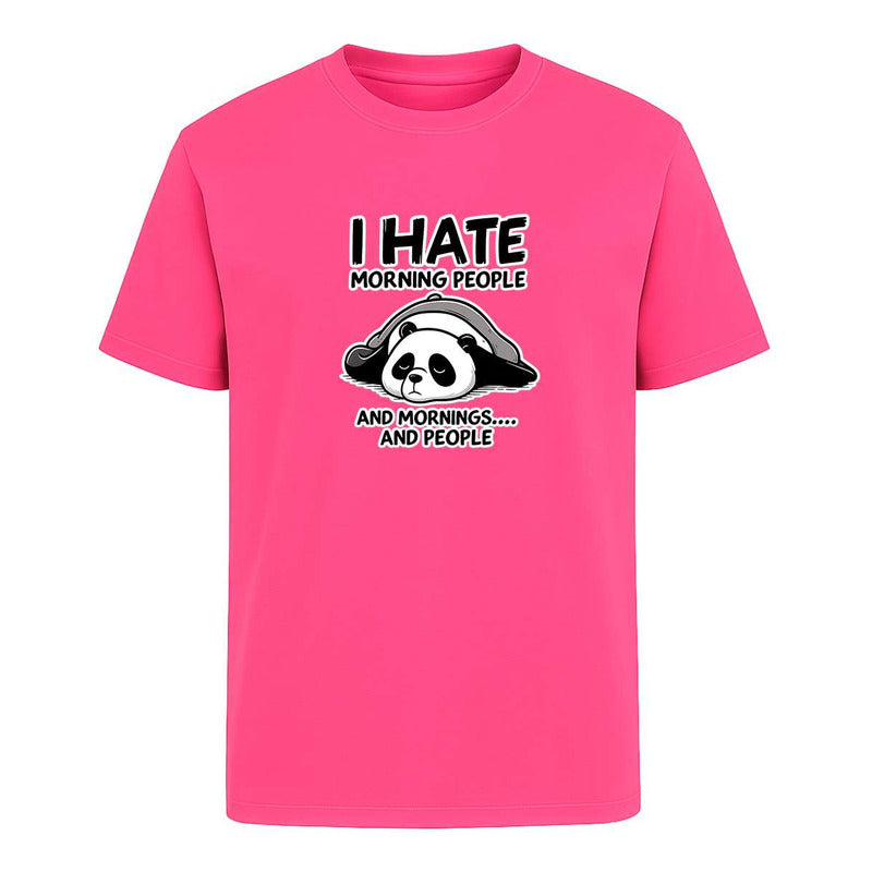 Playera "I Hate Morning People" Panda - Hombre