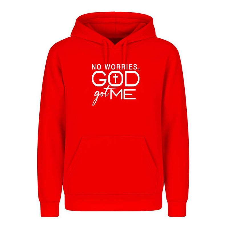 Sudadera No Worries God Got Me Cristiana Fe Oración Unisex