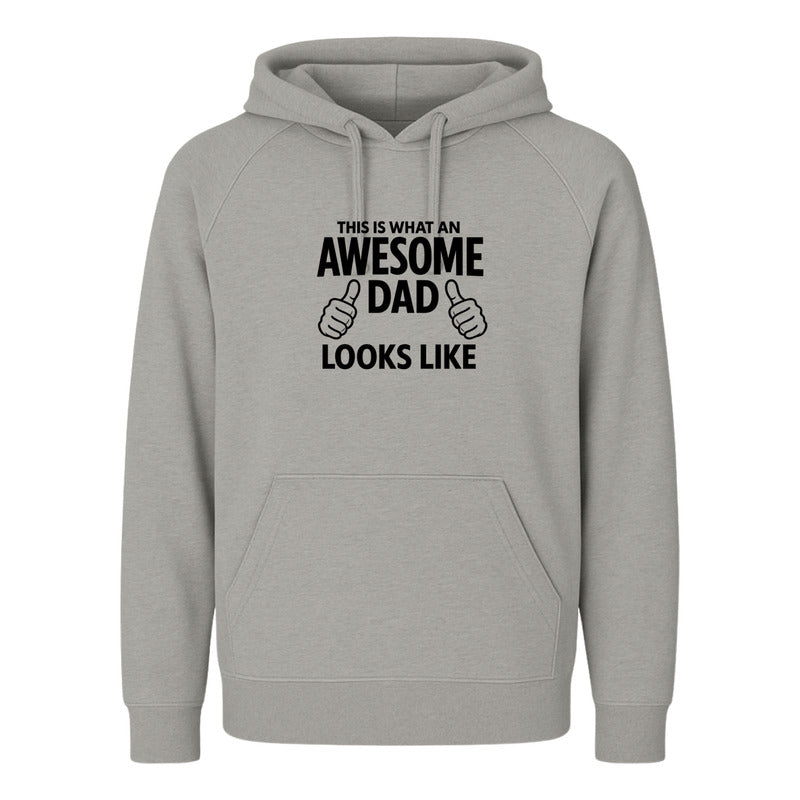 Sudadera Para Papá Awesome Dad Diseño Divertido Unisex