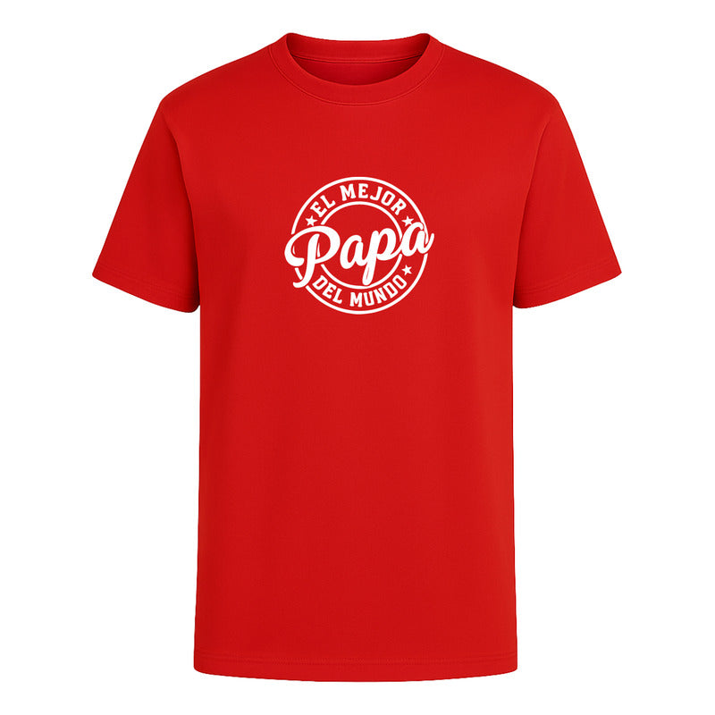 Playera "El Mejor Papá Del Mundo" - Hombre
