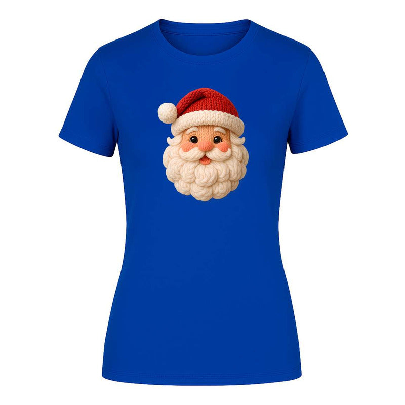 Playera Santa Tipo Knit Cute Navideña Kawaii Regalo Dama