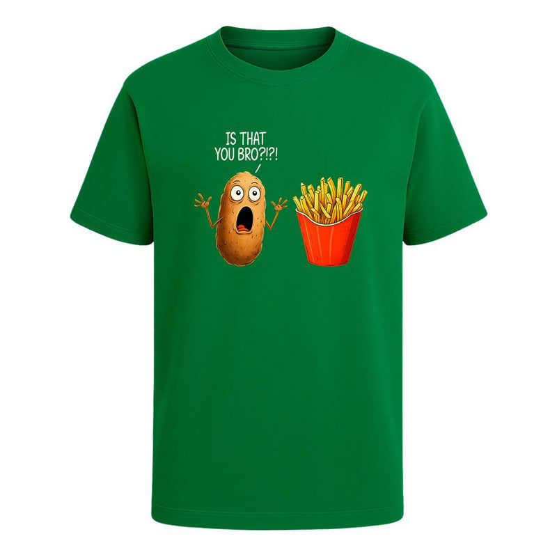 Playera Is That You Bro Papa Y Papas Fritas Broma Unisex