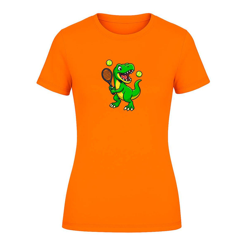 Playera "Dinosaurio Tenista" T-Rex - Dama