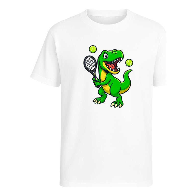 Playera "Dinosaurio Tenista" T-Rex - Hombre