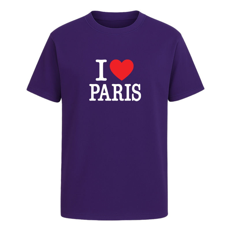 Playera "I Love Paris" - Infantil