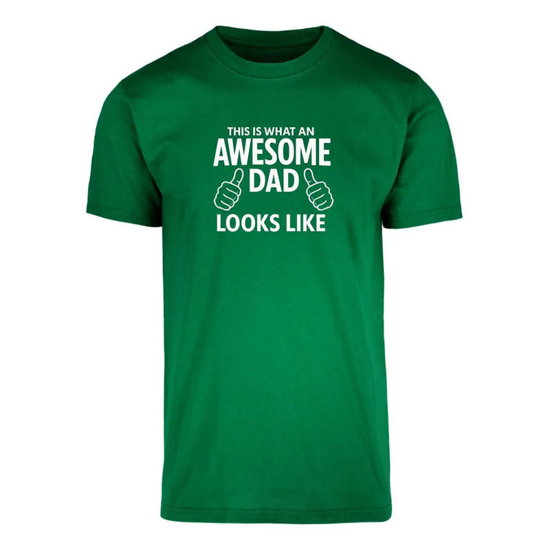 Playera Awesome Dad Día Del Padre  Regalo Original