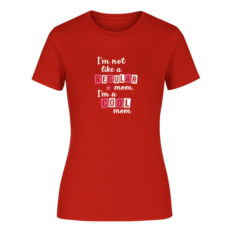 Playera "Cool Mom" Frase Divertida - Dama