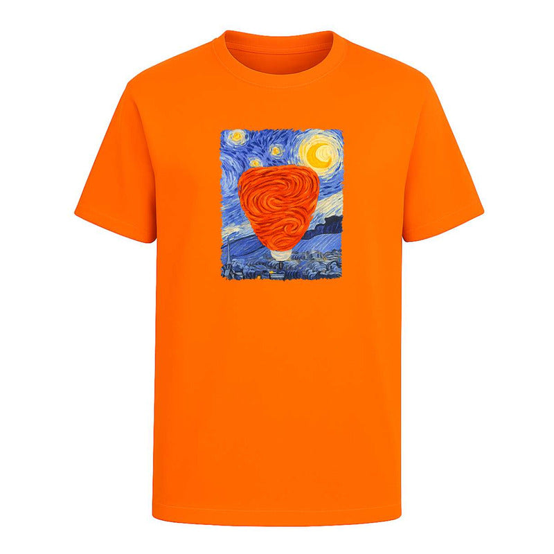 Playera Noche Estrellada Trompo Pastor Meme México Unisex