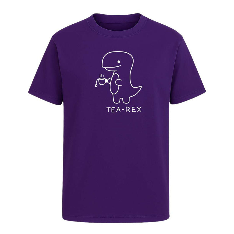 Playera Tea Rex Dinosaurio Té Cute Kawaii Regalo Infantil